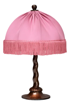 Swedish Hammered Copper Table Lamp by Harald Notini for Böhlmarks, 1920s