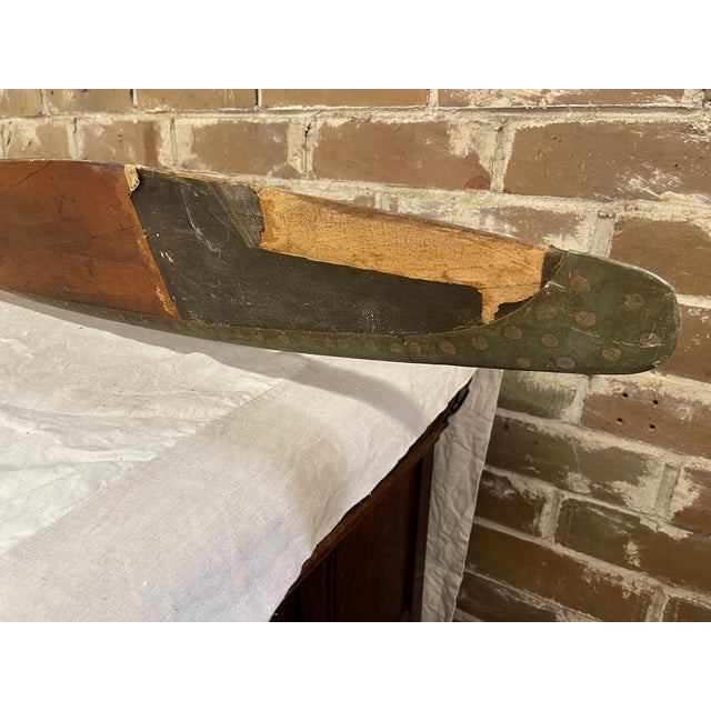 Mid 20th Century Vintage Wooden Airplane Propeller For Sale - Image 5 of 7