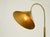 Large Mid-Century Modern Brass Table Lamp with Conical Shade, 1960s For Sale - Image 13 of 18