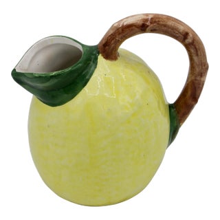 1960s Vintage Italian Lemon Pitcher For Sale