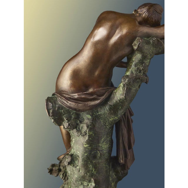 Madrassi, Sleep, 1890s-1910s, Bronze For Sale - Image 5 of 10