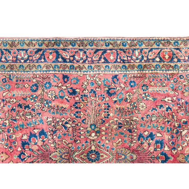 Early 20th Century Persian Sarouk Rug For Sale - Image 4 of 11
