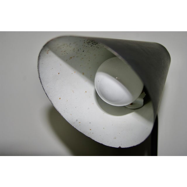 French Desk Lamp attributed to Jacques Biny, 1950s For Sale - Image 6 of 9