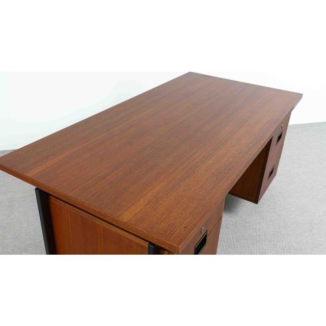 Wood Desk EU02 Japan Series by Cees Braakman for Pastee, 1960s For Sale - Image 7 of 18