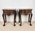 Pair of French Louis XV Style Nightstands with Marble Tops For Sale - Image 6 of 15