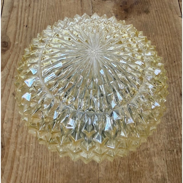 1970s Vintage White Porcelain Ceiling Light, 1970s For Sale - Image 5 of 14