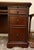 Late 20th Century Traditional Cherry Wood L-Shaped Executive Corner Desk With Integrated File Storage For Sale - Image 13 of 13
