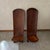 African Chairs in Wood, Set of 2 For Sale - Image 6 of 6