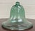 Vintage French Style Aqua Color Glass Garden Cloche For Sale In Kansas City - Image 6 of 6