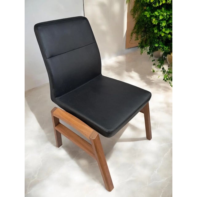 Vintage Desk Chair in Leather by Sven Christiansen, 1990s For Sale - Image 11 of 17