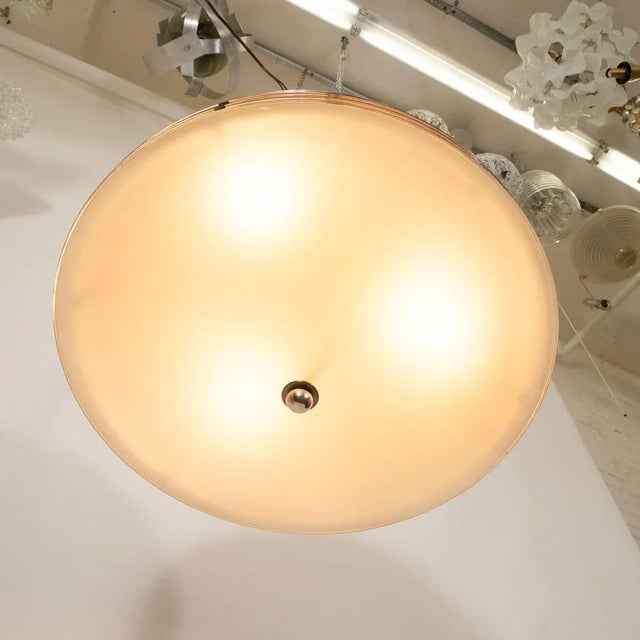 Metal Space-age Nickel Pendant For Sale - Image 7 of 10