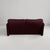 Purple Italian Modern Burgundy Fabric Sofa by Vico Magistretti for Cassina, 1960s For Sale - Image 8 of 12