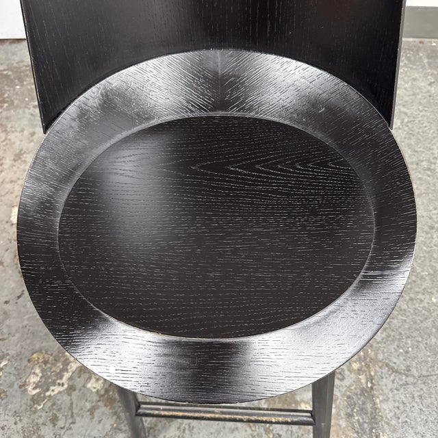 Black Stefan Diez for E15 Jean Barstool For Sale - Image 8 of 12