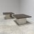 Stainless Steel and Stone Coffee Tables by Peter Draenert, 1970s, Set of 2 For Sale - Image 6 of 18