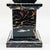 Stone Large Hand-Carved Obelisk in Black Marble of Portoro with Gold Color Veins, Italy, 1970s For Sale - Image 7 of 9