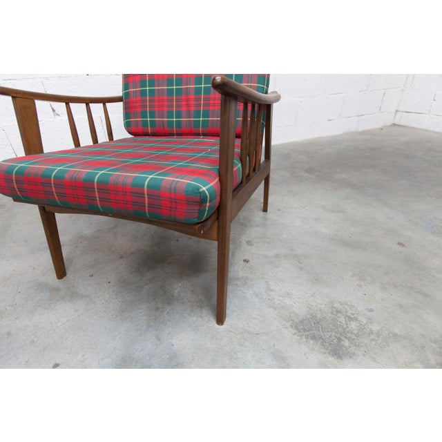 Scandinavian Scottish Collapsible Teak Armchair, 1960s For Sale - Image 3 of 18