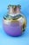 Modern 20th Century Studio Glass Vase with Silver Metal Snail by Samuel J Herman for Val Saint Lambert, 1970s For Sale - Image 3 of 18