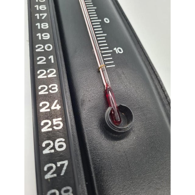 Modern Vintage Wall Thermometer with Calendar, 1960s For Sale - Image 3 of 11