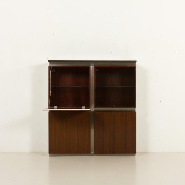 Parioli Series Bar Cabinet by Ludovico Arcebis for Acerbis, Italy, 1970s For Sale - Image 7 of 18