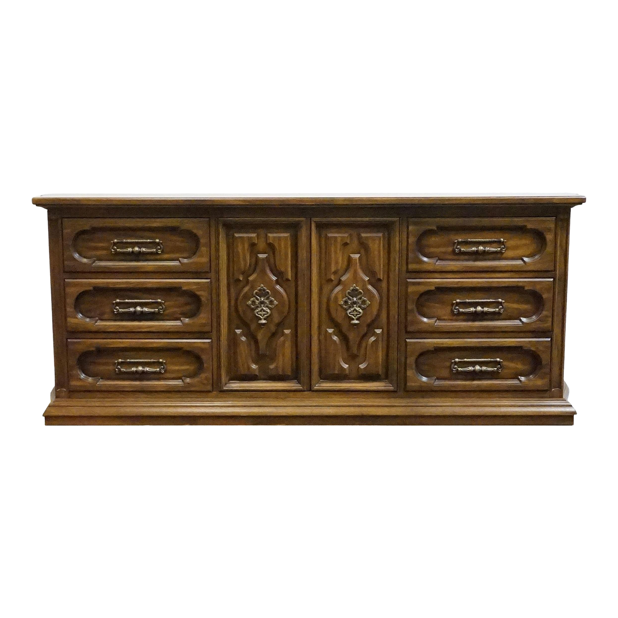 dresser in spanish Vintage Eggplant Henredon Dressers: Spanish Revival Revived  City Girl Arts