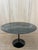 Aqua Round Tulip Table with Green Alpine Marble Top by Eero Saarinen for Knoll Inc. / Knoll International, 1980s For Sale - Image 8 of 13