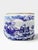 Hand-Painted Dutch Delft Blue Tobacco Jar & Humidor with Brass Lid from Goedewaagen, Gouda, 1930s For Sale - Image 15 of 16
