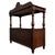 Wood 19th Century English Oak Cupboard with Raised Gallery For Sale - Image 7 of 11