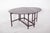 Vintage Portuguese Flip Flap Oval-Top Table, 1920s For Sale - Image 4 of 11