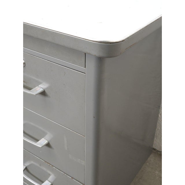 1950s Small Vintage Desk from Roneo, 1950s For Sale - Image 5 of 11