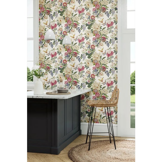 In contrast to its blousy Victorian contemporaries the Chinese inspired decorative style of this 1920’s Jeffrey & Co....