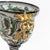 Cup, vase, two-handled (with two side handles). Manufactured in Pesaro, Italy, 1920. Made of polychrome artistic majolica,...
