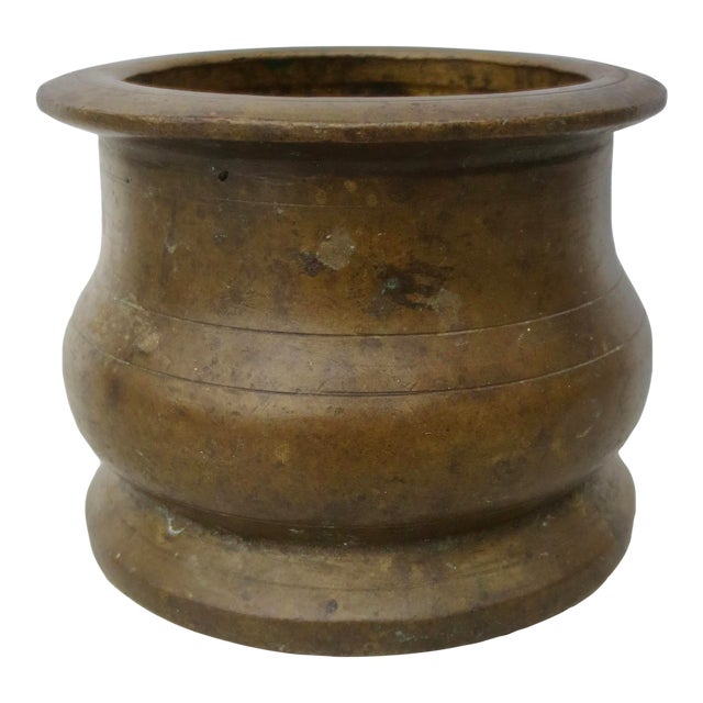 Antique Bronze Mortar For Sale