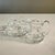 1960s Creamer Pitcher and Sugar Bowl Set Tralee by Waterford Crystal For Sale - Image 13 of 14