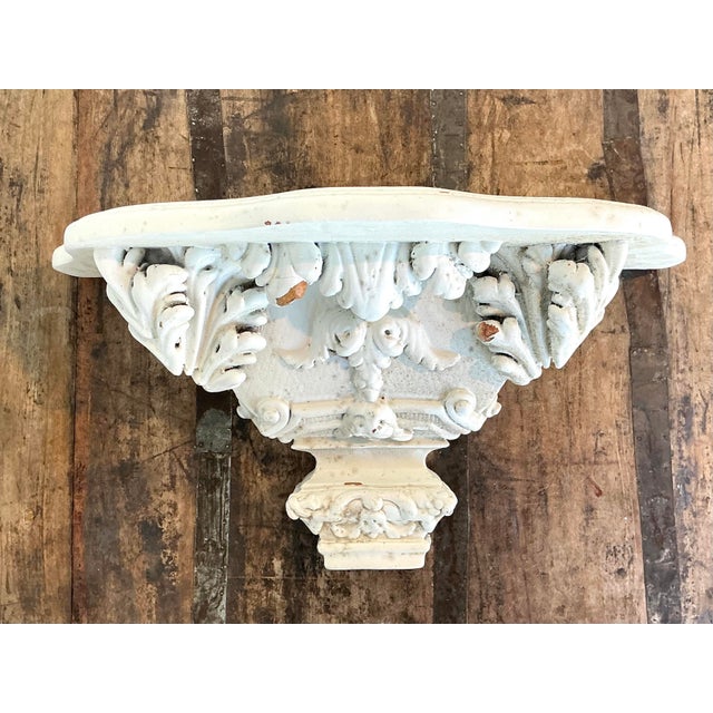 Vintage Carved Wood Bracket For Sale - Image 10 of 12