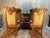 Art Nouveau Style Sofa and Chairs in Walnut, Set of 3 For Sale - Image 5 of 7