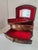 1970s Solid Walnut Jewelry Box With Key For Sale - Image 9 of 11