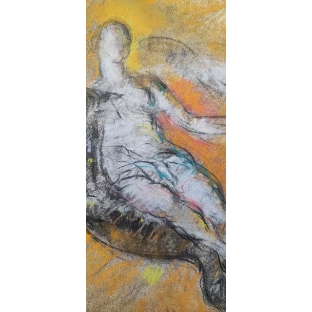 Henri Fehr, Préparation d'affiche: Fête des fleurs, Genève, Pencil & Pastel on Paper For Sale - Image 6 of 11