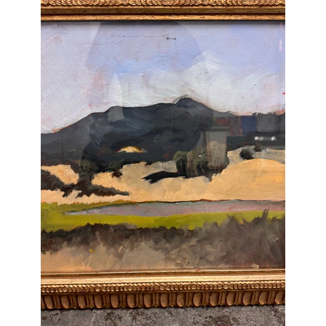 Modernist Expressionist Landscape Framed Painting For Sale In San Francisco - Image 6 of 12