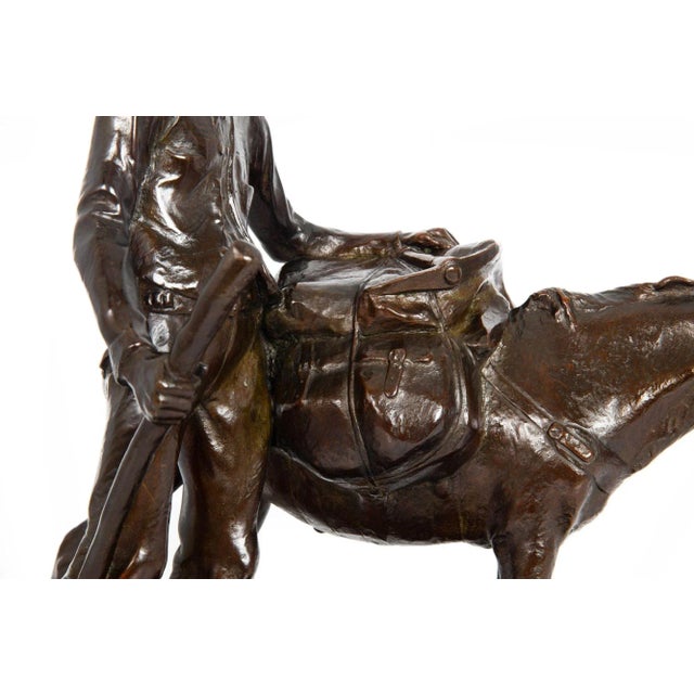 Rare American Western Sculpture “Desert Rat” (1928) by J. Clinton Shepherd For Sale - Image 11 of 12