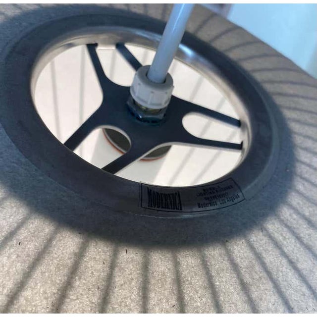 Beige Midcentury Modernica Bubble "Saucer Lamp” After Herman Miller Nelson For Sale - Image 8 of 8