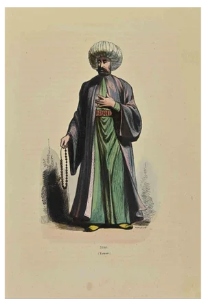 Auguste Wahlen, Iman, Lithograph, 1844
