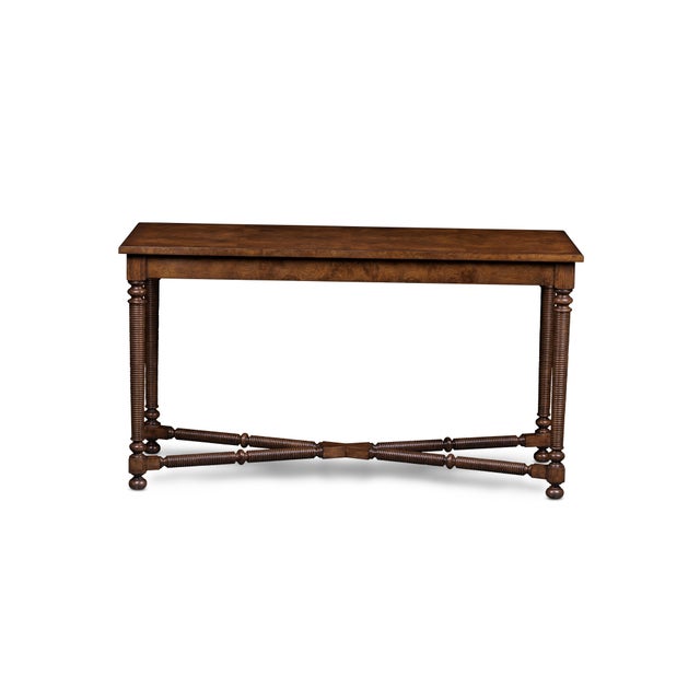 Wood Maitland-Smith Owen Console For Sale - Image 7 of 9