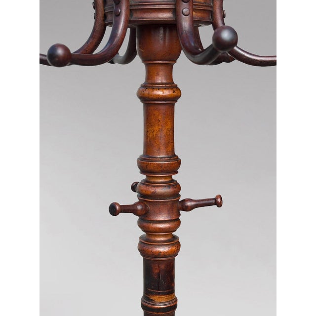 Bentwood Hat and Coat Stand from Fischel, 1890s For Sale - Image 4 of 11