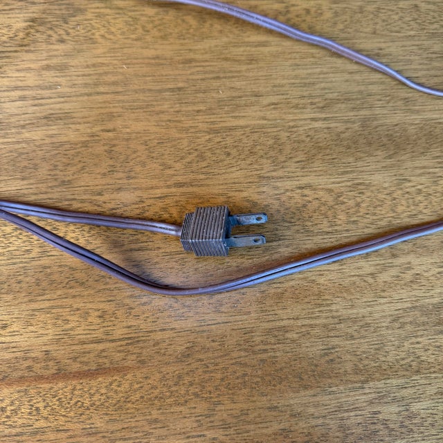 Large Vintage Rope Table Lamp Western Rustic For Sale In Cleveland - Image 6 of 6