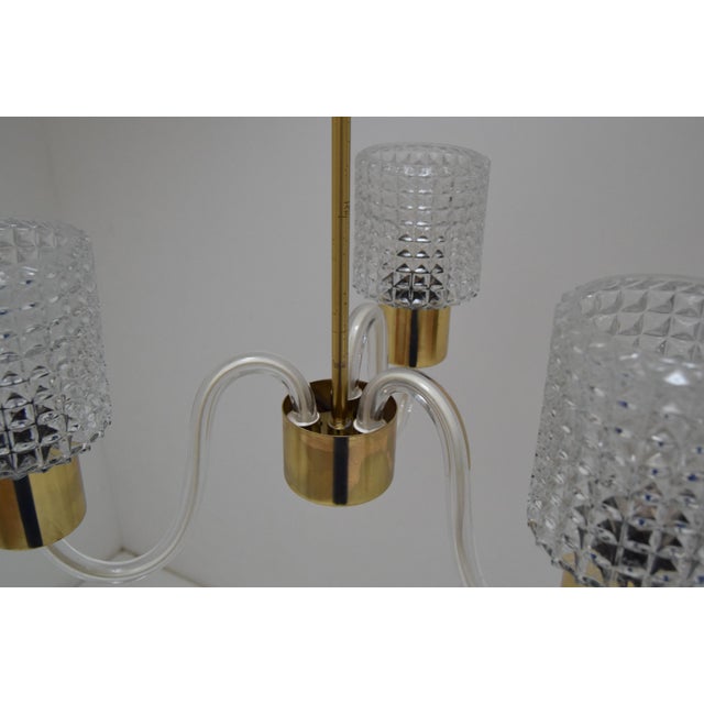 Mid-Century Chandelier, 1960s For Sale - Image 9 of 18