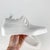 Early 21st Century Funky White Ceramic Jonathan Adler Mens Shoe Butter Dish Designer Kitchen Decor For Sale - Image 5 of 9