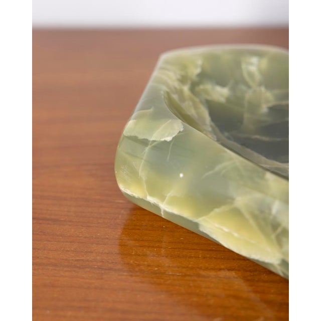 1960s Vintage Italian Onyx Stone Ashtray, 1960s For Sale - Image 5 of 9