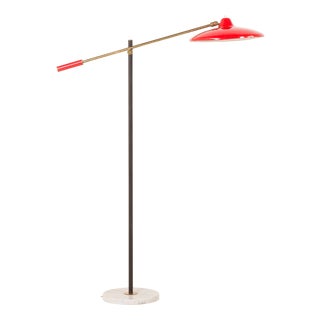 Mid-Century Floor Lamp in the style of Arredoluce, Italy 1960s. For Sale