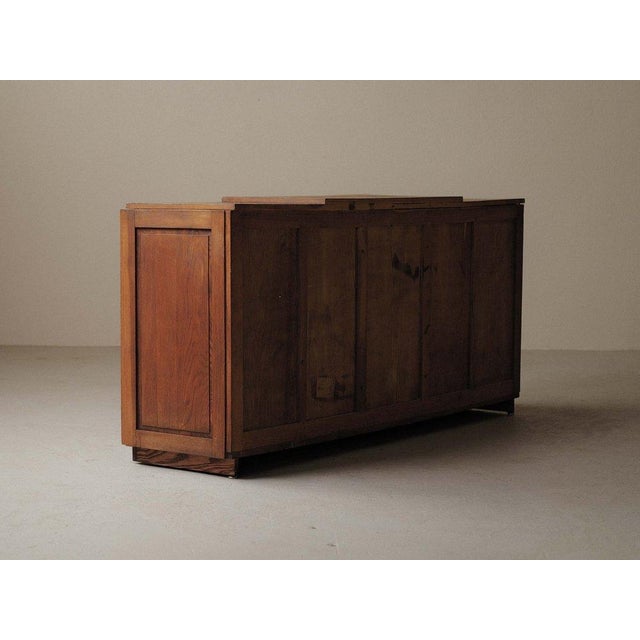 French Art Deco Oak Sideboard, 1940 For Sale - Image 12 of 18