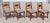 Set of 4 Vintage Federal Style Walnut Dining Chairs With Equestrian Hunt Scene Upholstery For Sale - Image 4 of 18